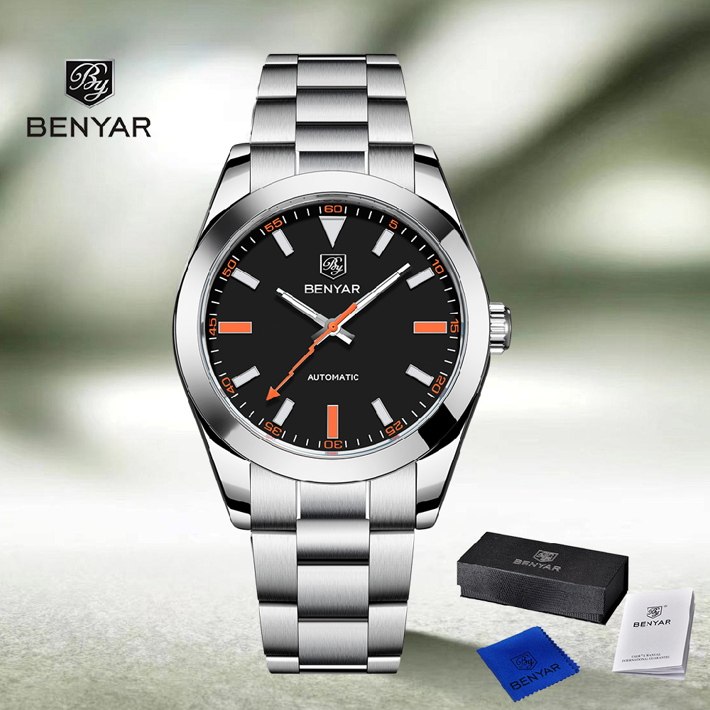 Fashion Mens Watches - 2025 New BENYAR DESIGN Brand Fashion