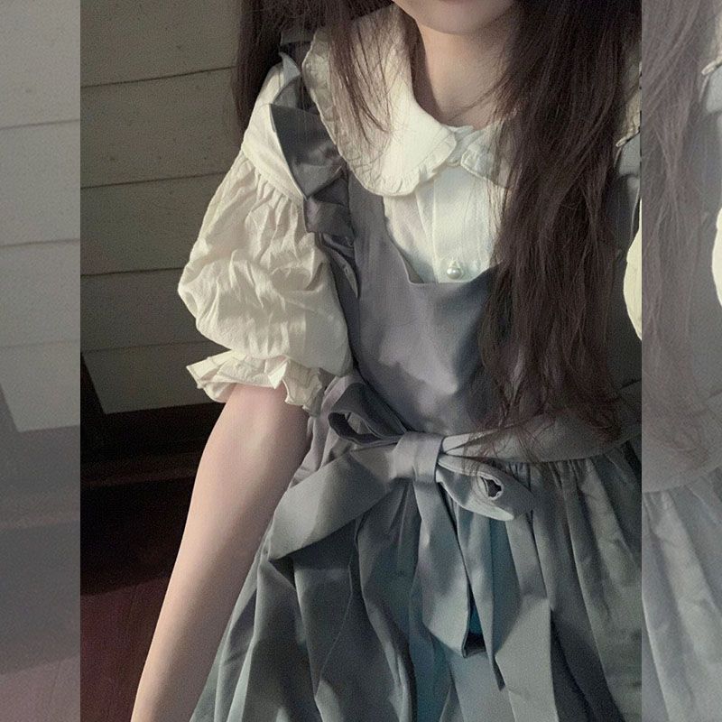 Men Fashion Korean Style - Lolita Camisole Dress Women Summer Korean