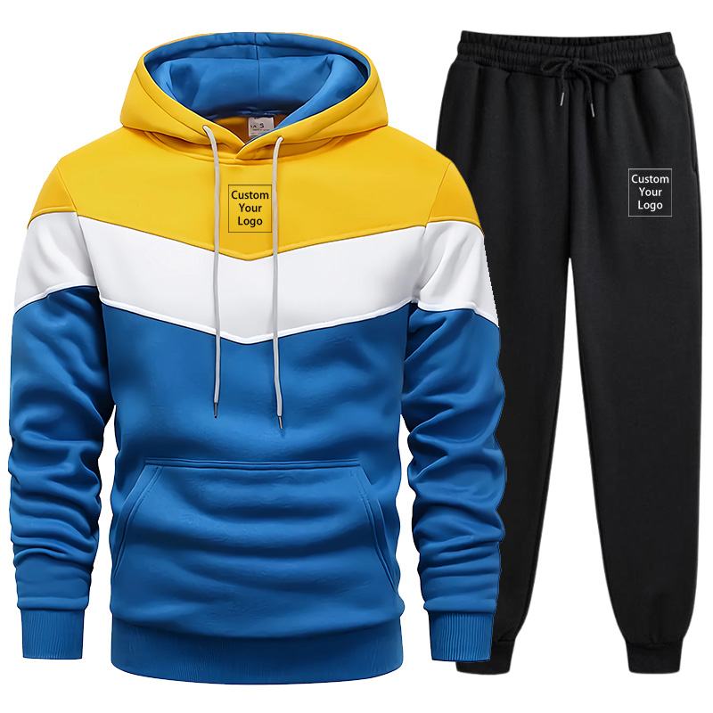 Men'S Fashion Clothing - Customize Your Logo Print Hoodie Sweatpants