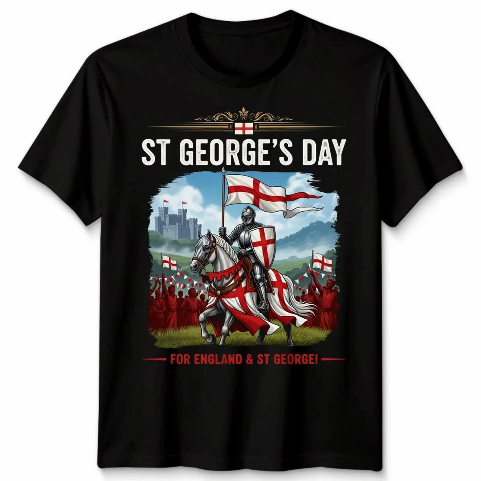 Men'S Fashion Outfit Ideas - St George's Day Outfit Idea Knight