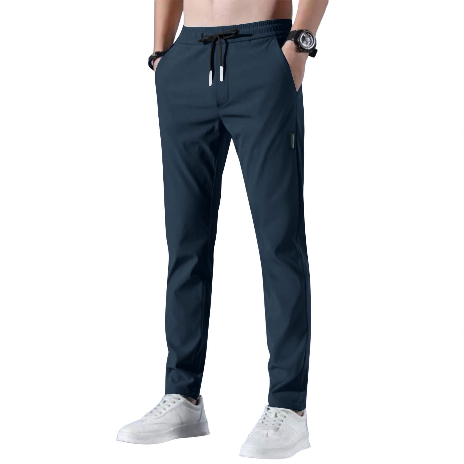 Men Fashion Korean Style - Men'S Loose Trousers Summer Slim Korean