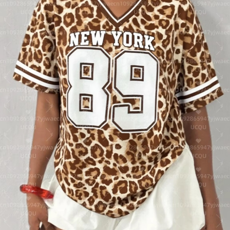 Men'S Fashion New York - NEW YORK NO.89 Printed V-neck Women's
