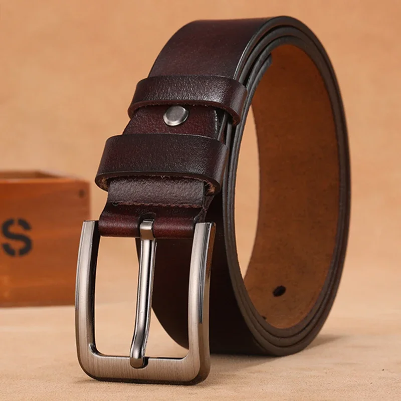 Leather Belt Braided - Men Genuine Leather Belts High Quality