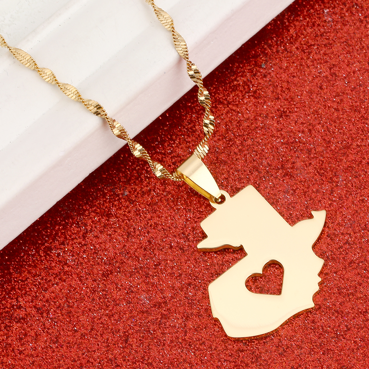 Guatemala Map Pendant Necklace - Men'S Fashion Guatemala review and price