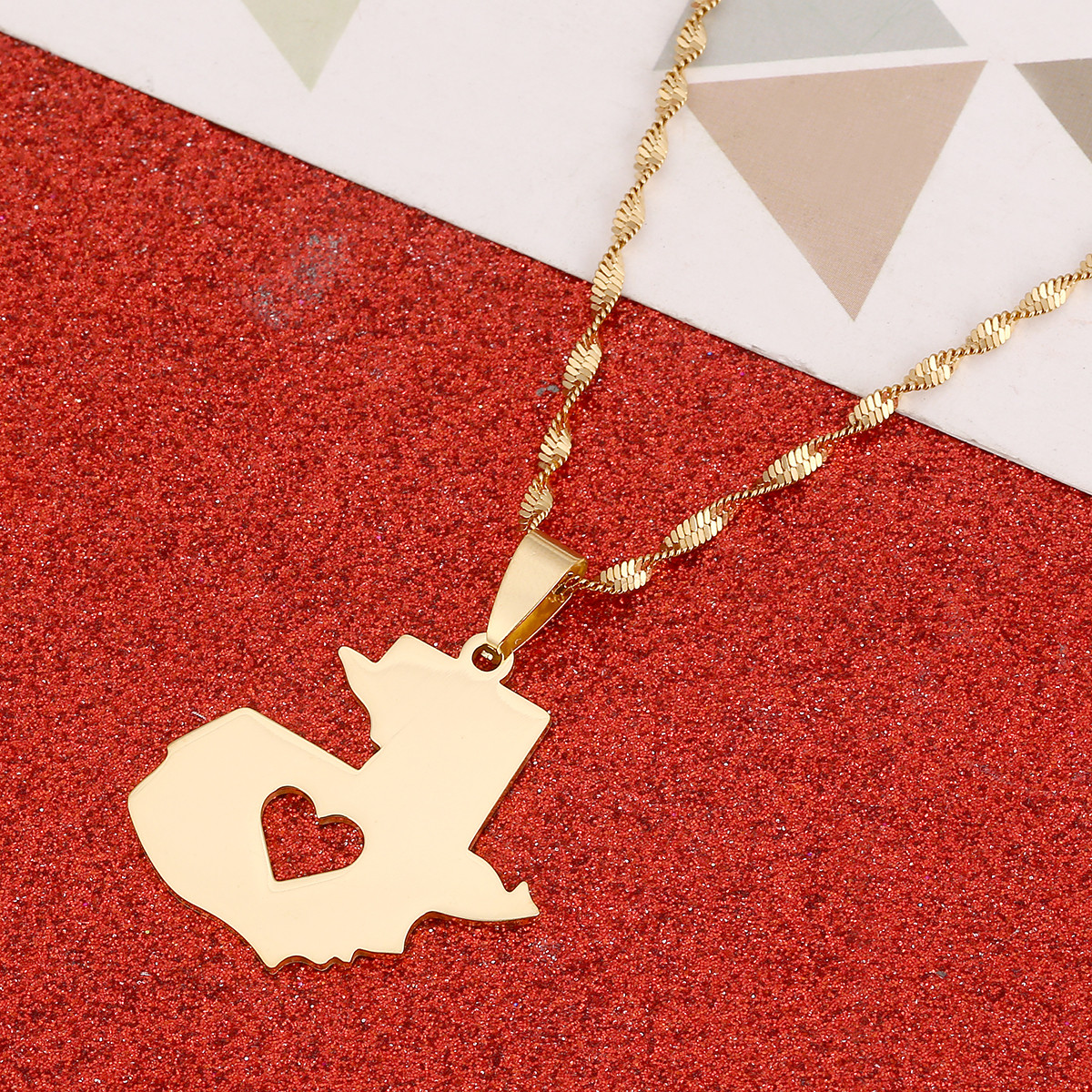 Guatemala Map Pendant Necklace - Men'S Fashion Guatemala review and price