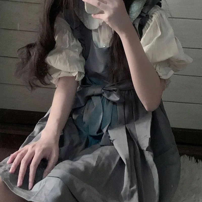 Lolita Camisole Dress Women Su - Men Fashion Korean Style review and price