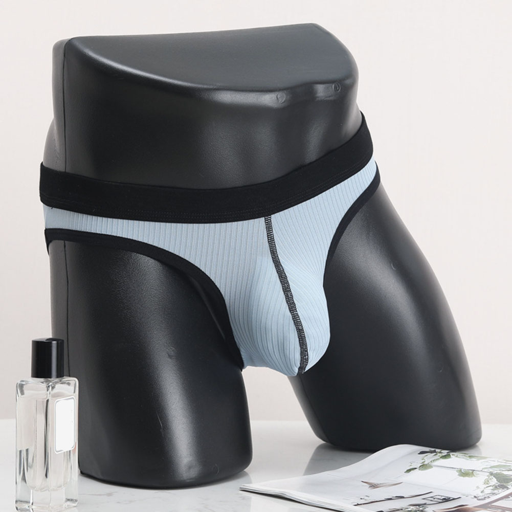 Solid Color Underpants Dark Bl - Men'S Fashion Underwear Brands review and price