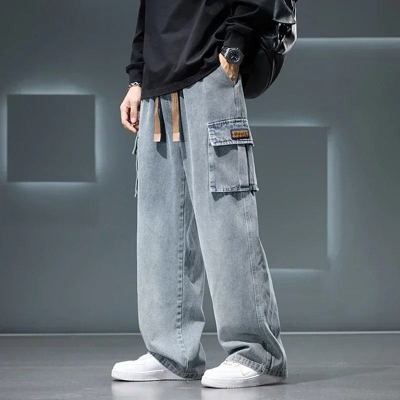 Autumn New Wide Leg Washing Je - Men'S Fashion Nova Jeans review and price