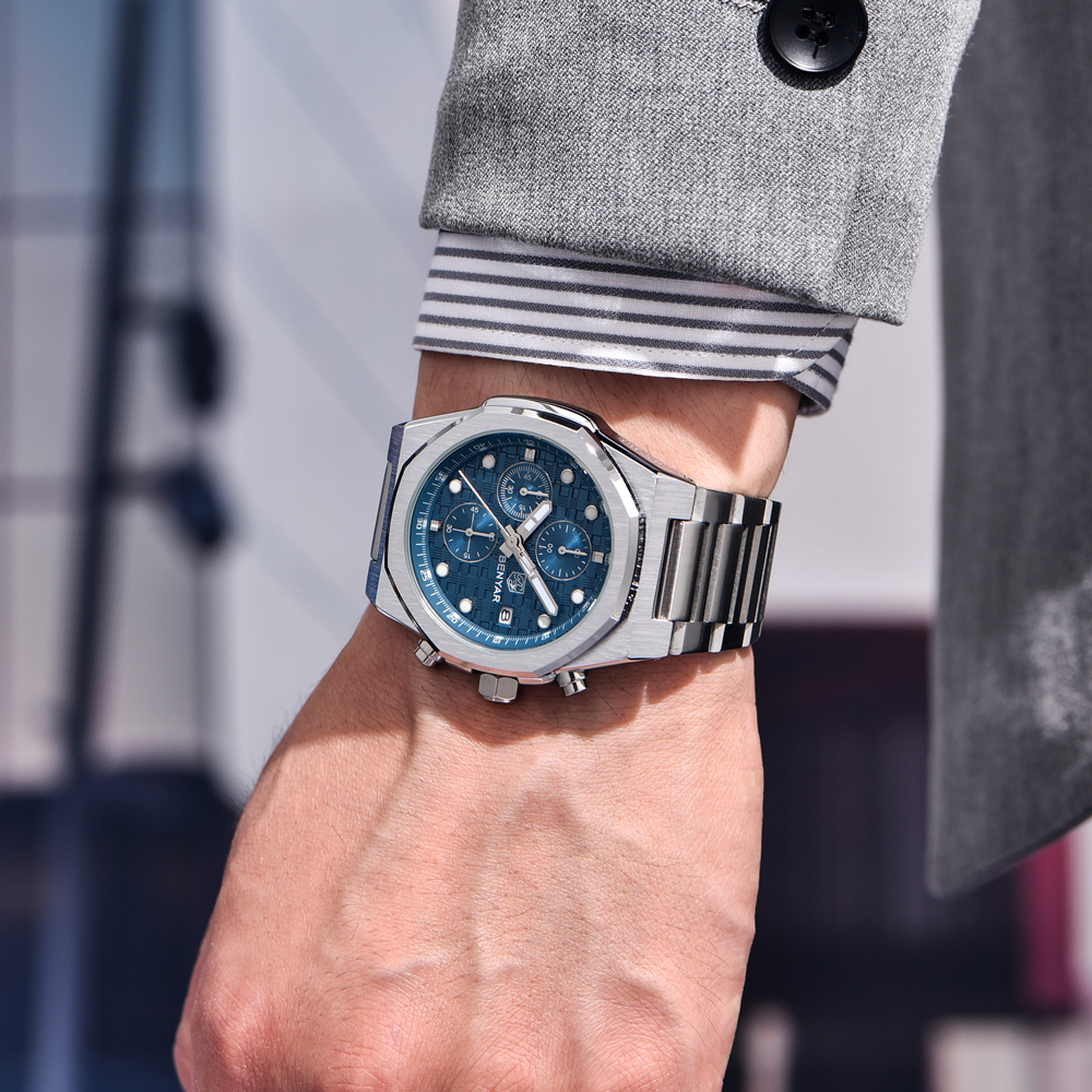2025 New BENYAR Men's Watches  - Fashion Mens Watches review and price