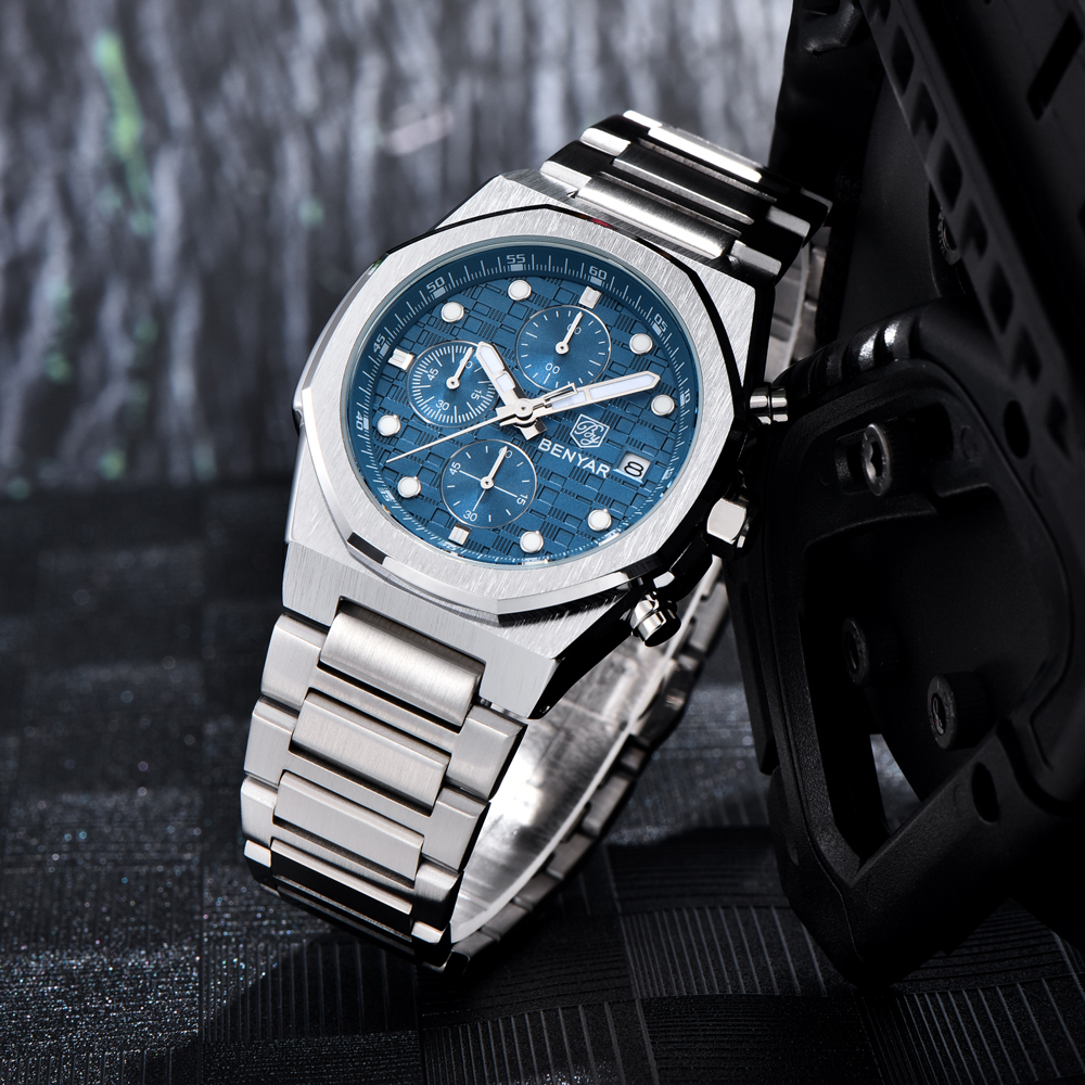2025 New BENYAR Men's Watches  - Fashion Mens Watches review and price