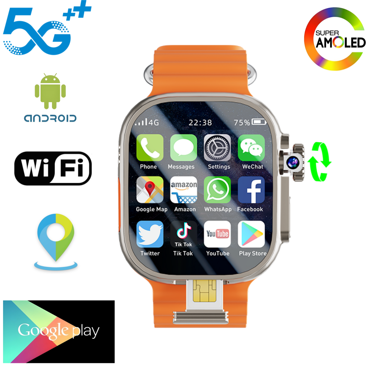 S10 Ultra Max Smartwatch 4G 5G - Men'S Fashion App review and price