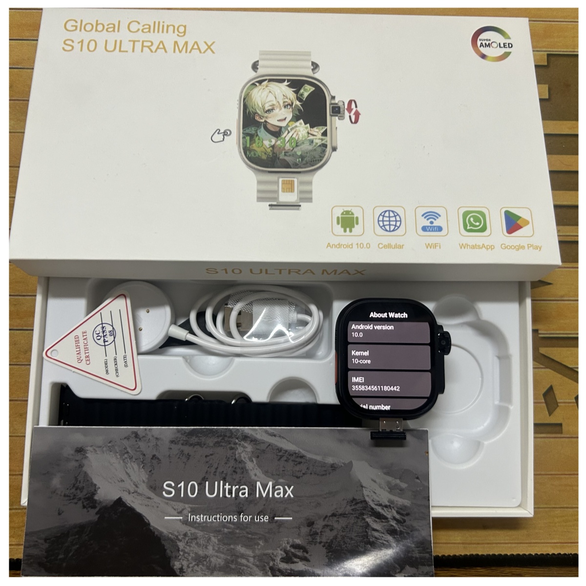 S10 Ultra Max Smartwatch 4G 5G - Men'S Fashion App review and price