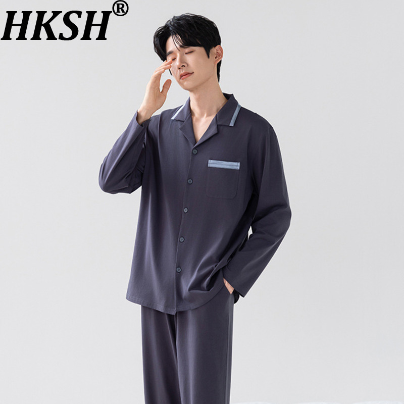 HKSH Autumn Winter Men Tide Lo - Men Fashion Korean Style review and price