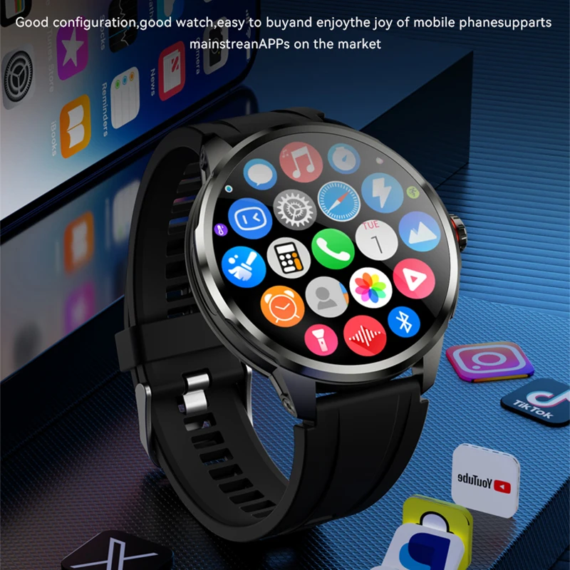 4G/5G SIM Card Smart Watch Men - Men'S Fashion App review and price