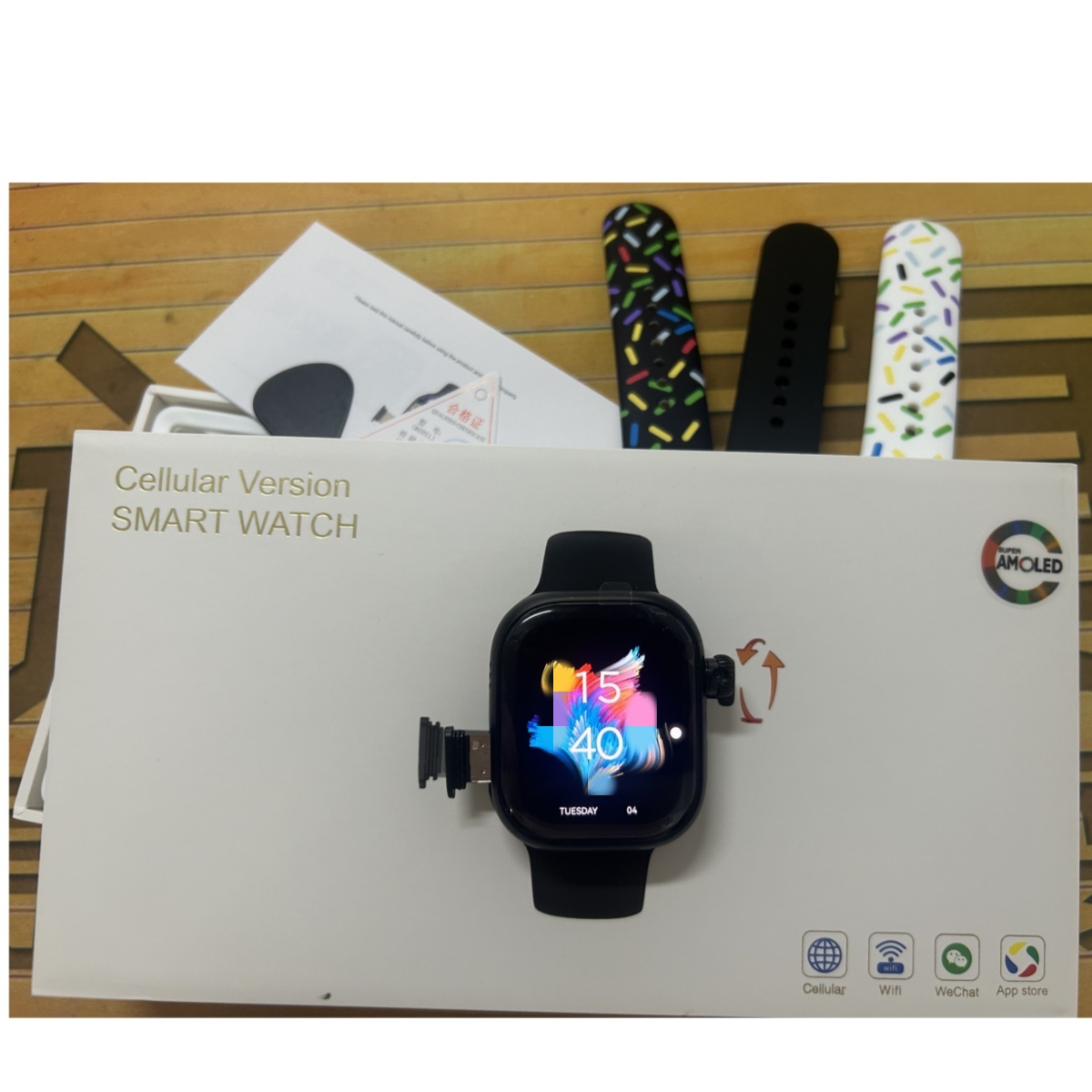 CD99 Smart Watch 8GB RAM AMOLE - Men'S Fashion App review and price