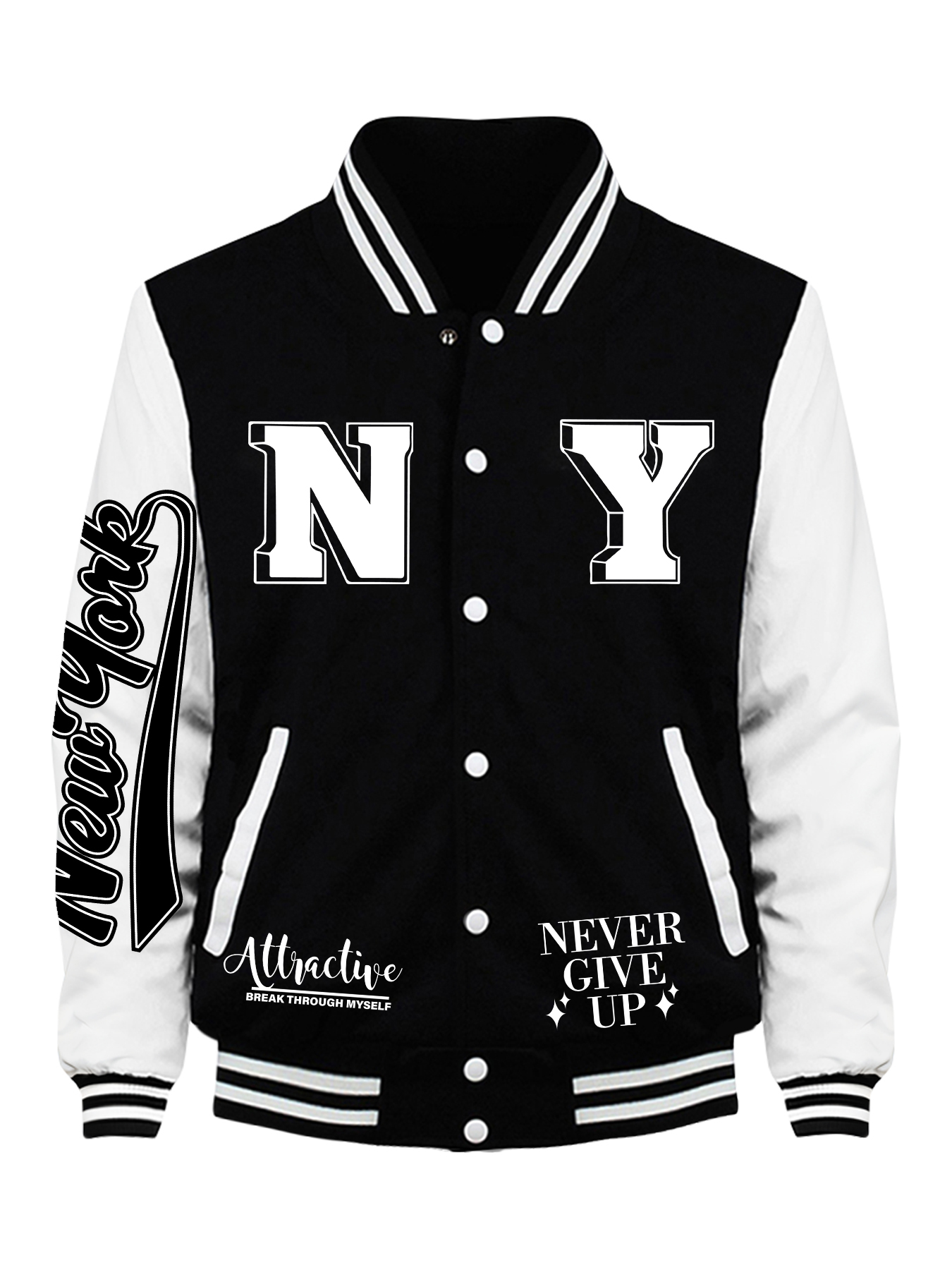 New York City Never Give Up Pr - Men'S Fashion New York review and price