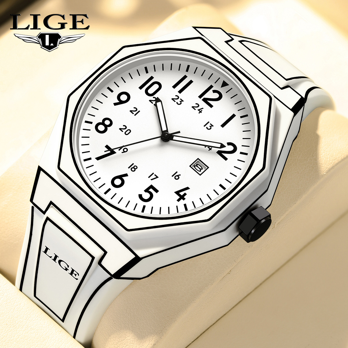 LIGE New Men Watch Military Me - Fashion Mens Watches review and price