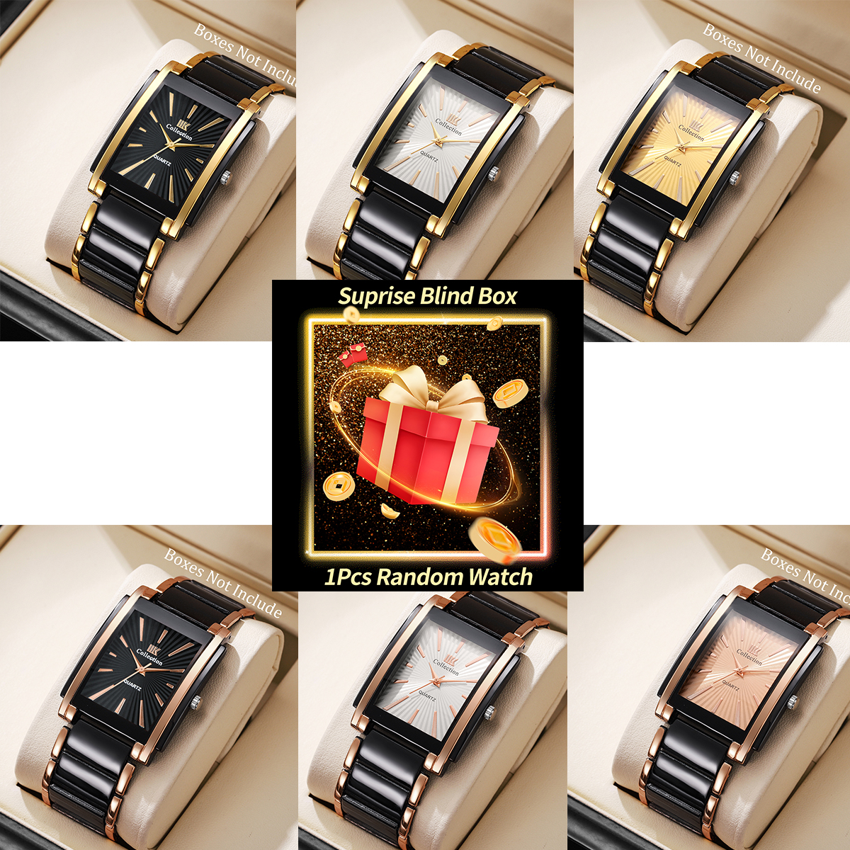 1PC Surprise Mystery Blind Wat - Fashion Mens Watches review and price