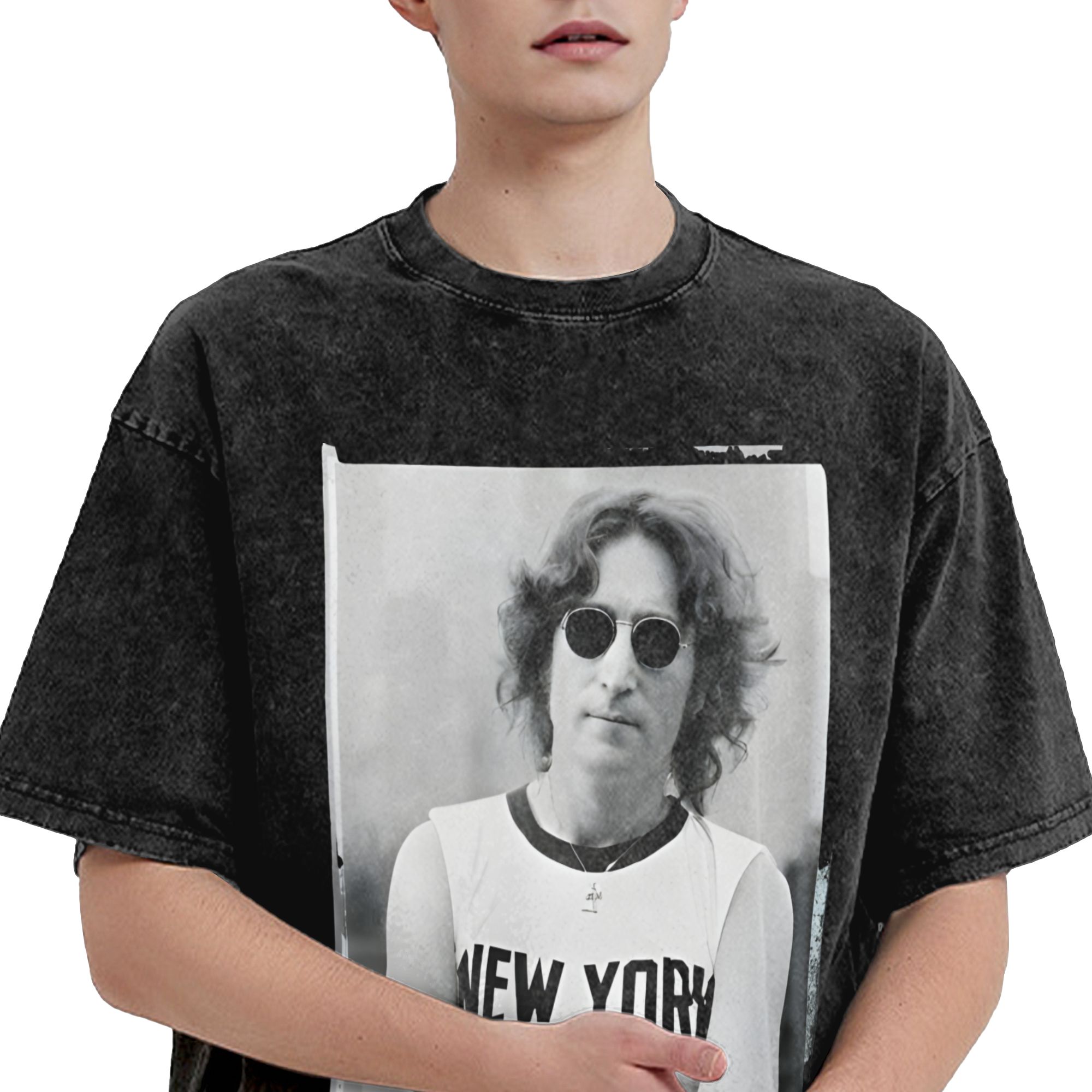 Harajuku Washed Shirt John Len - Men'S Fashion New York review and price