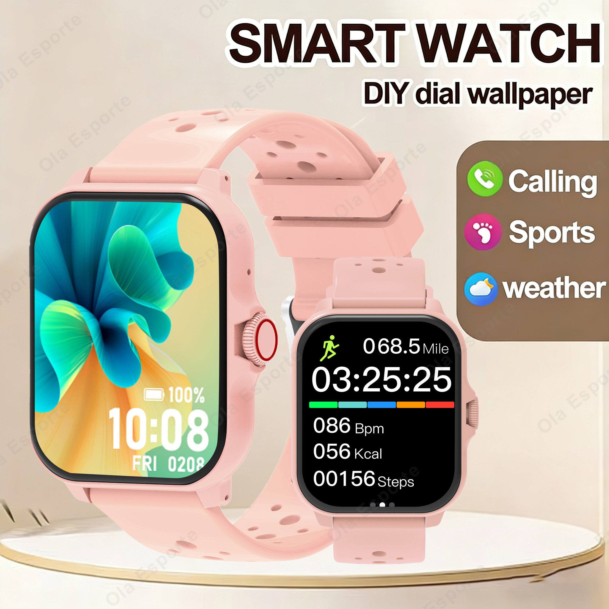 Smart watch, wireless calling  - Men'S Fashion App review and price