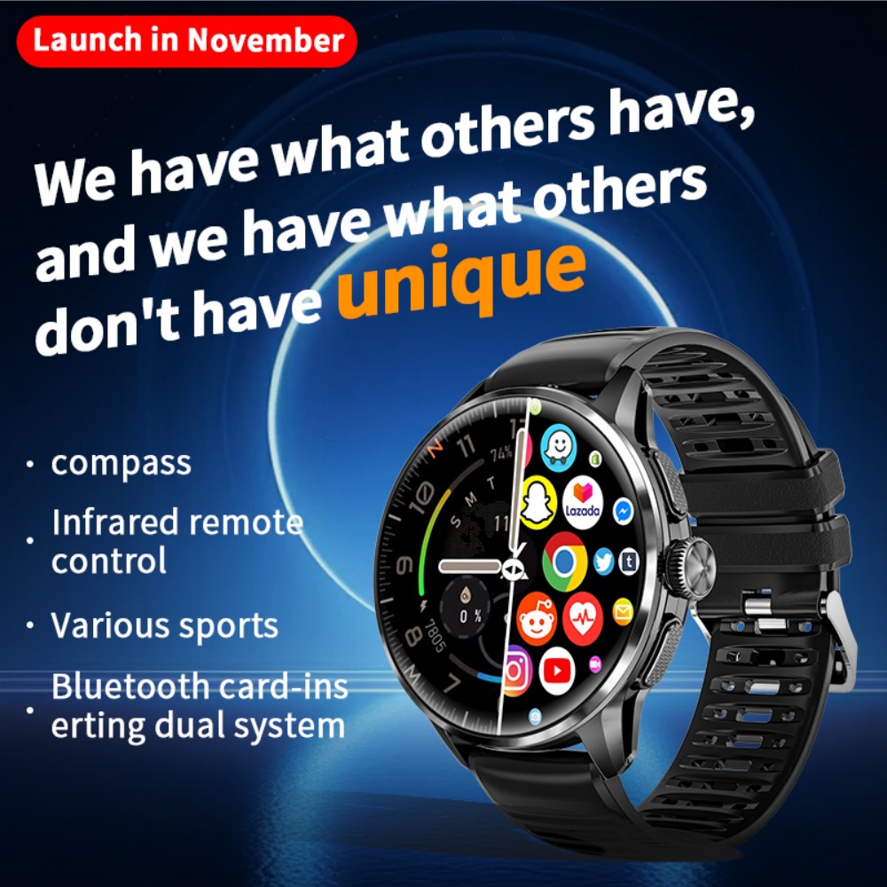 H100 Android Smart Watch 4G Ne - Men'S Fashion App review and price