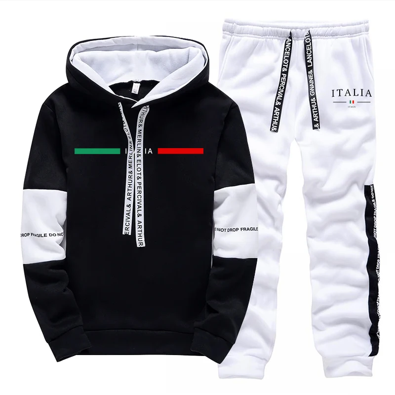 Fashion Mens Tracksuit Print C - Men'S Fashion Clothing review and price