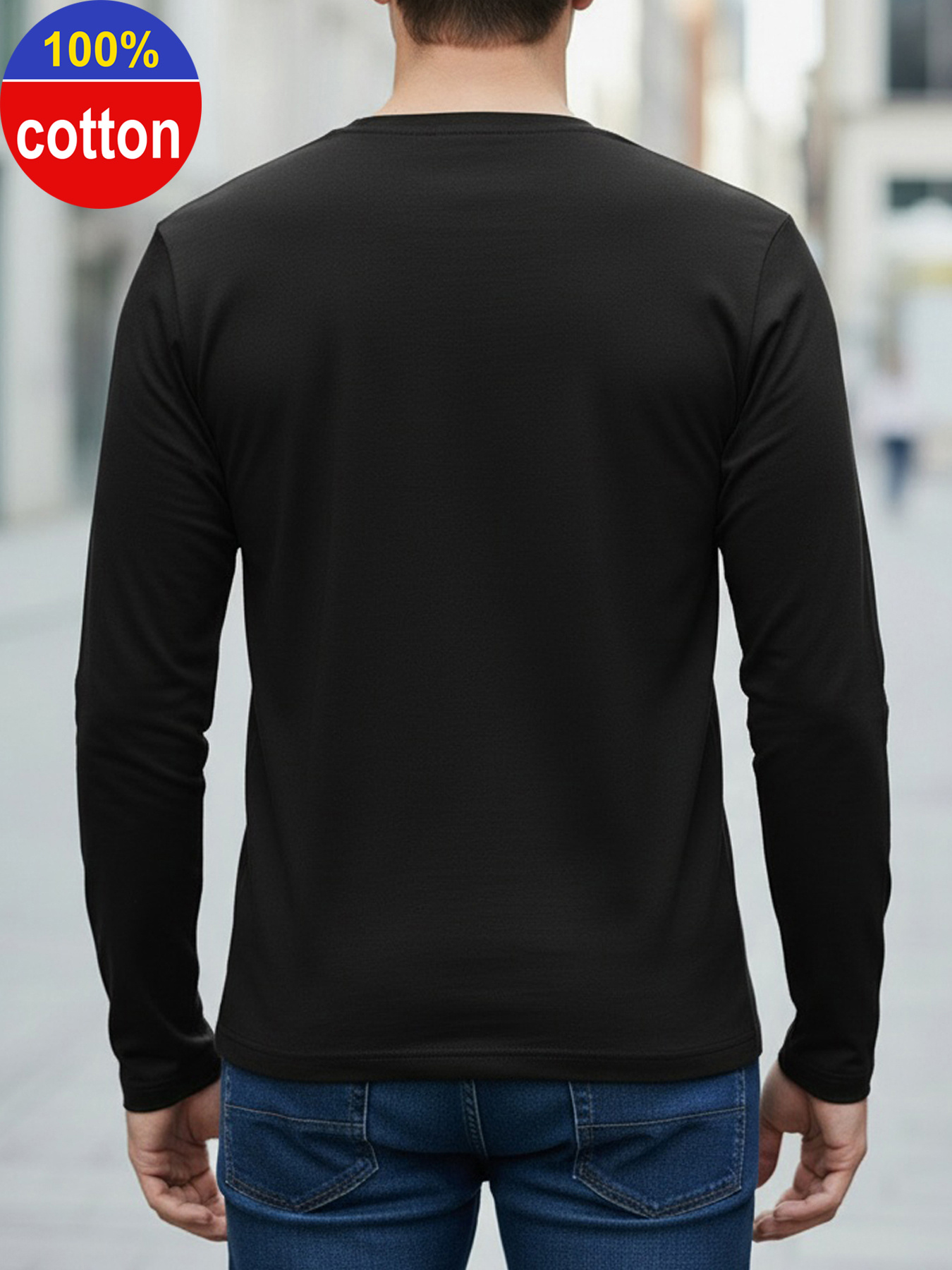 100% pure cotton men's long sl - Men Fashion Upper review and price