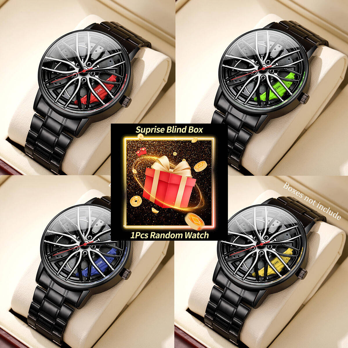 1PC Surprise Mystery Watch Bli - Fashion Mens Watches review and price