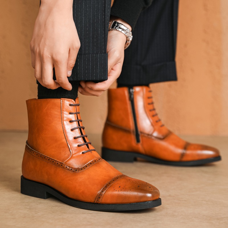 Luxury Men's Boots New High-to - Mens Fashion Dress review and price