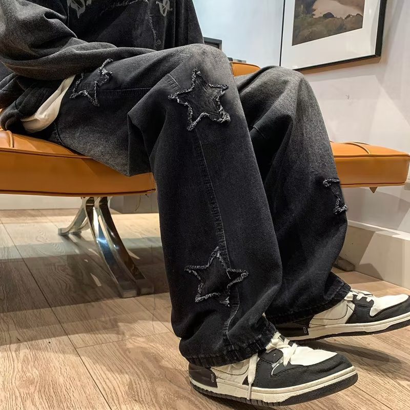 Star Embroidery Straight Casua - Men'S Fashion Nova Jeans review and price