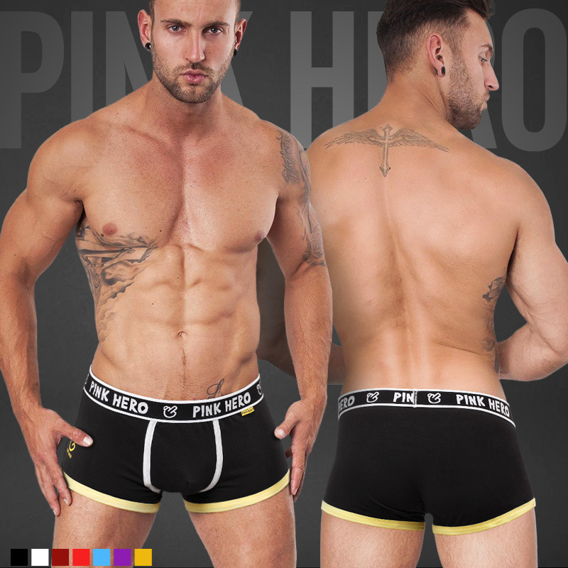 Pink Hero Brand Sexy Man Under - Men'S Fashion Underwear Brands review and price