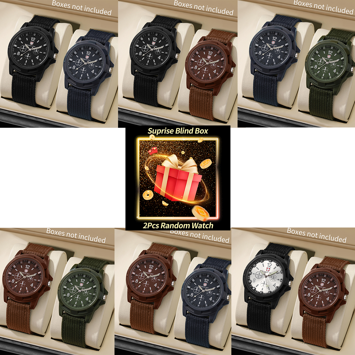 Surprise Mystery Watch Set Bli - Fashion Mens Watches review and price