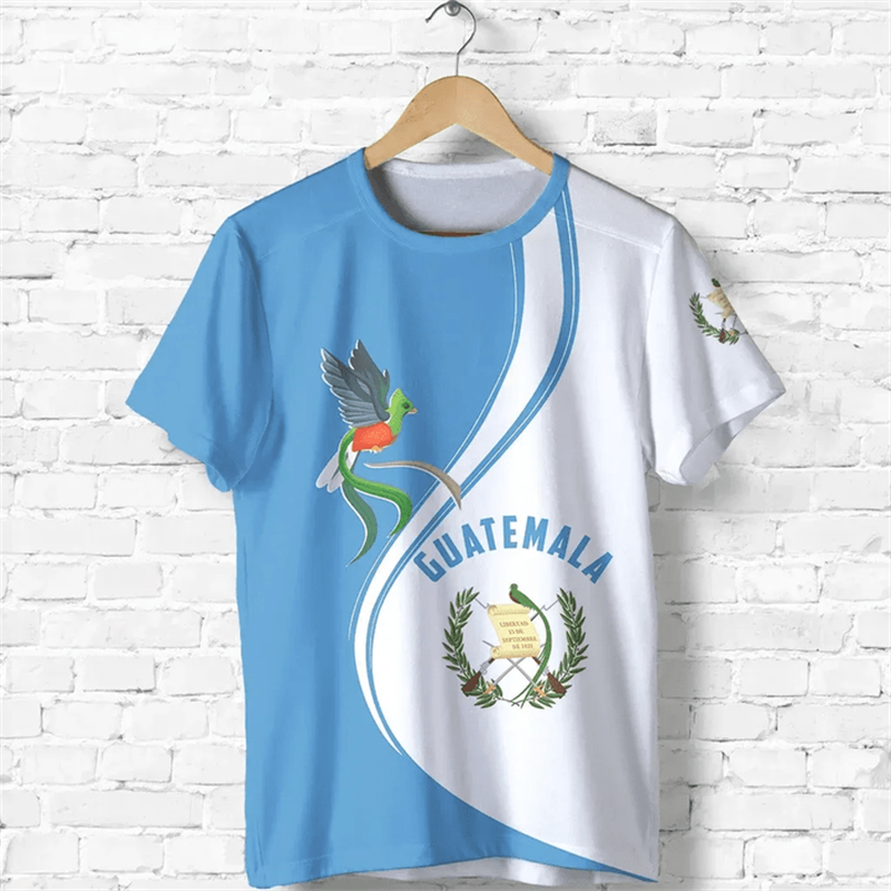 Guatemala National 3D Print T- - Men'S Fashion Guatemala review and price
