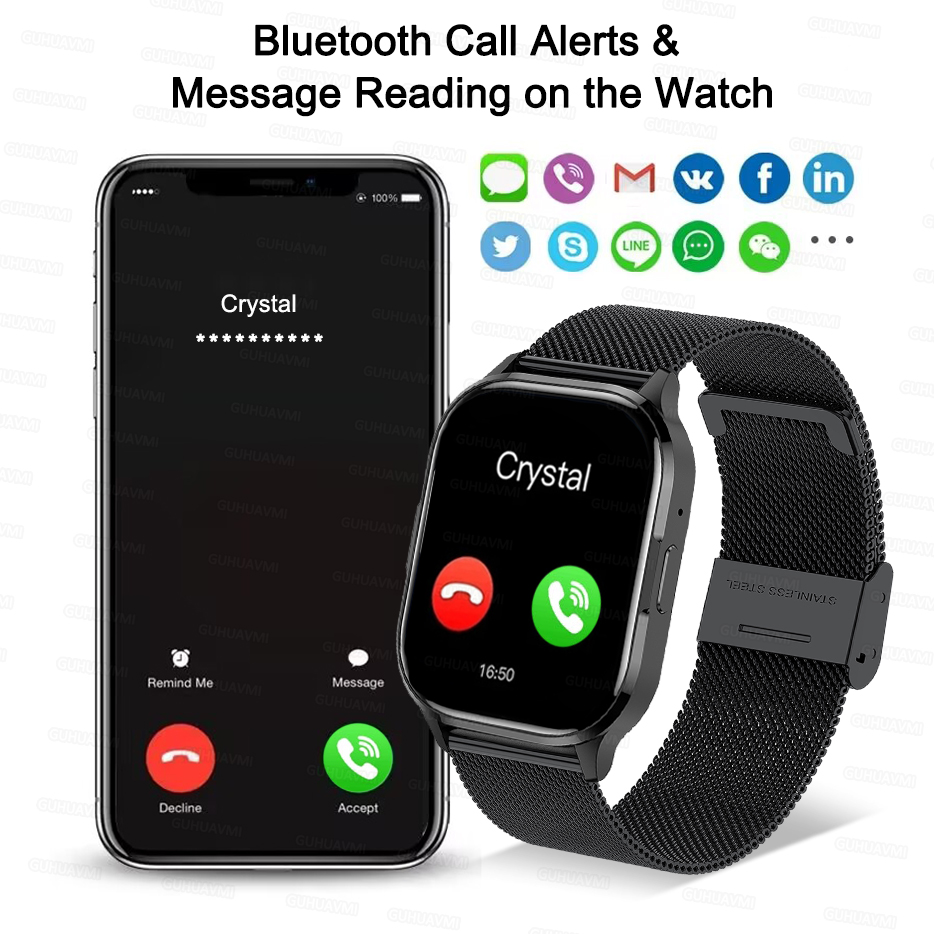 New Smartwatch Man Women AMOLE - Men'S Fashion App review and price