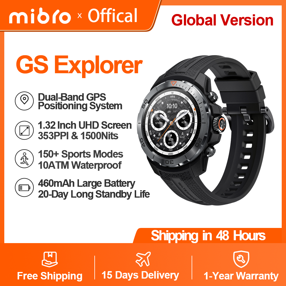 Mibro GS Explorer Smartwatch R - Men'S Fashion App review and price