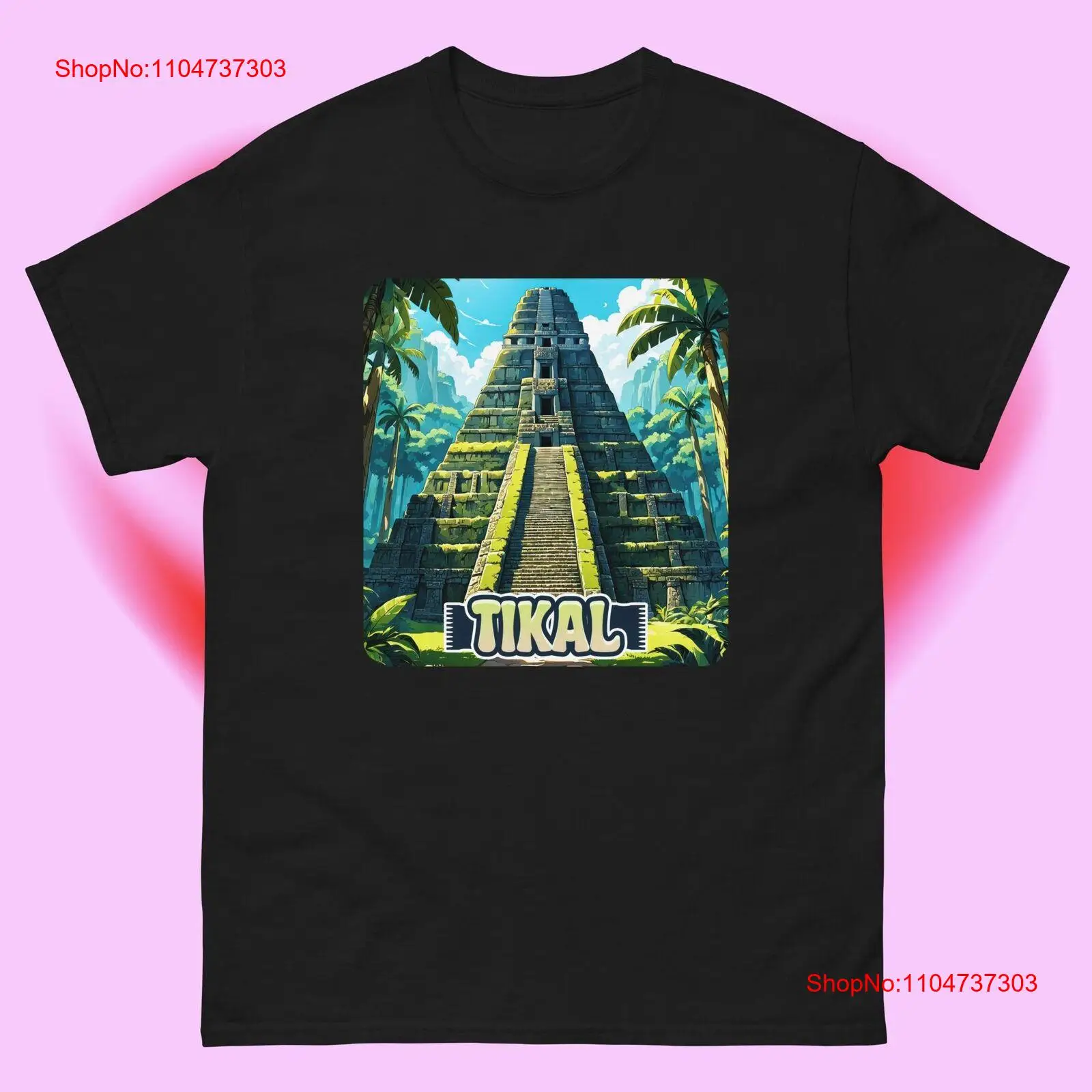 Tikal Guatemala  T Shirt vinta - Men'S Fashion Guatemala review and price