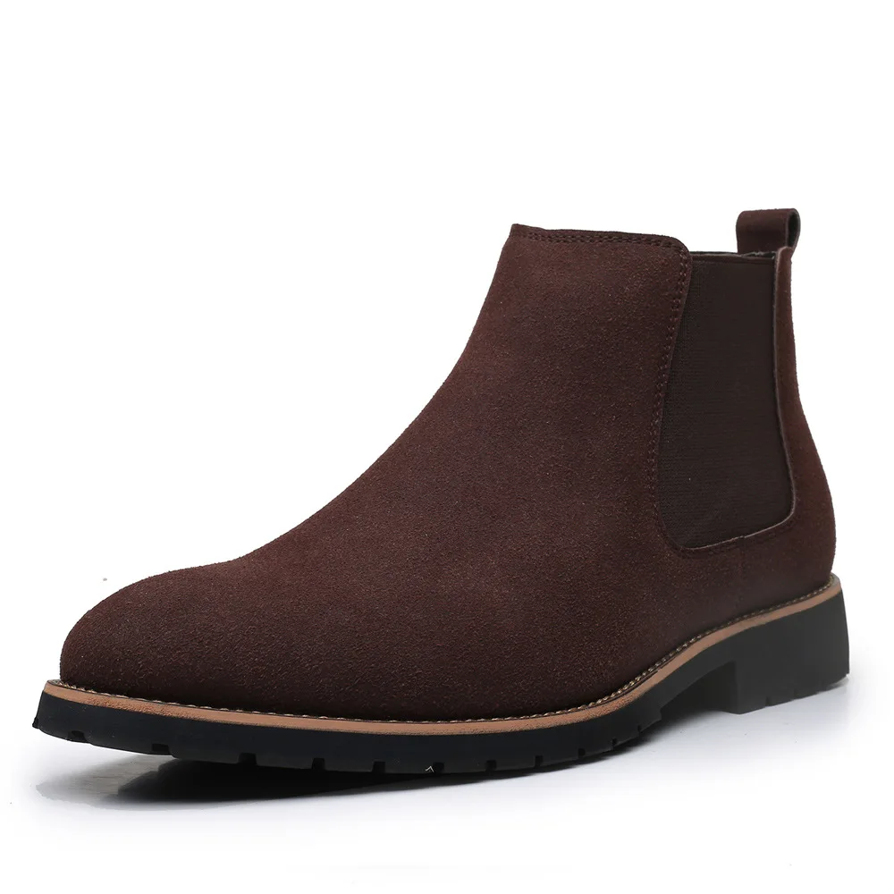 Men Ankle Boots British Style  - Mens Fashion Dress review and price