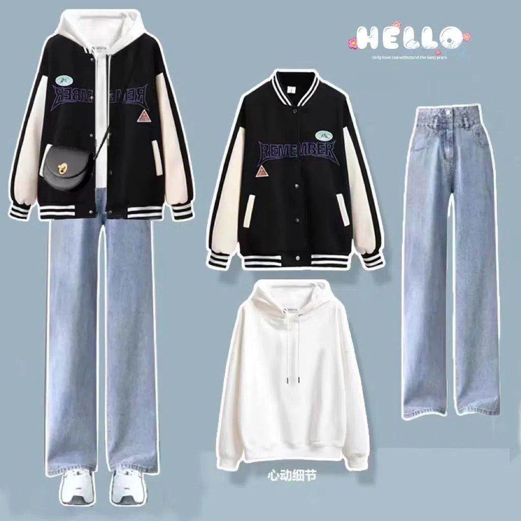 Spring and Autumn Suit Female  - Men Fashion Korean Style review and price
