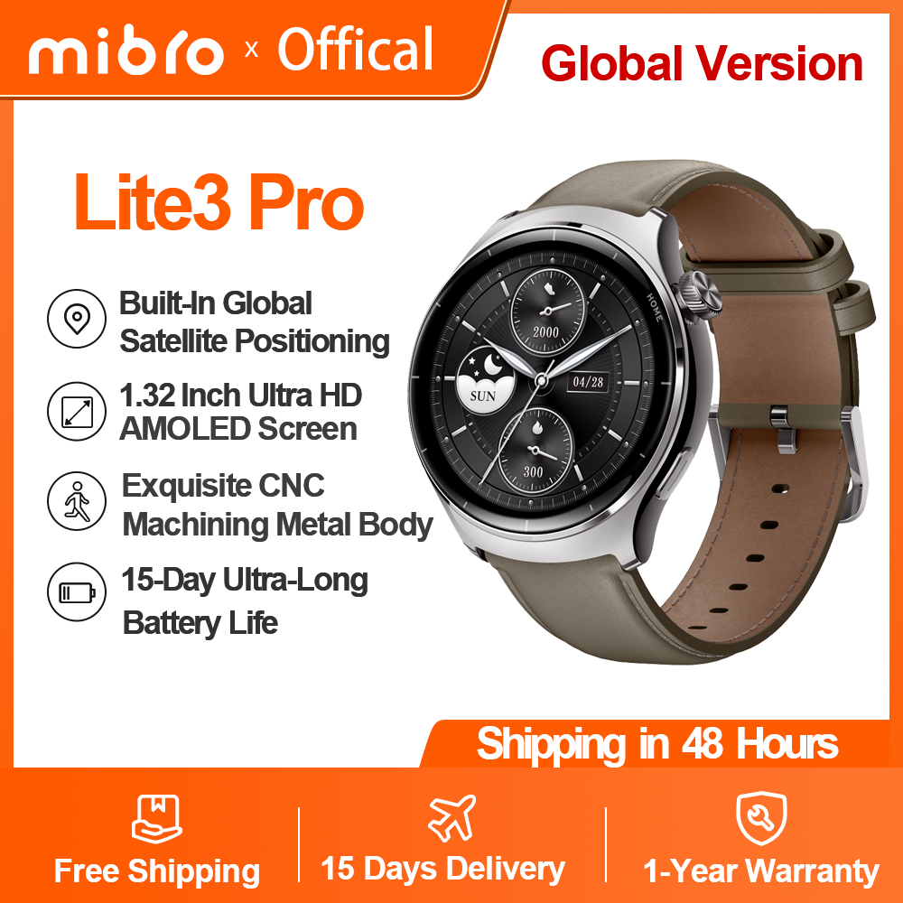 Mibro Lite3 Pro Smartwatch Glo - Men'S Fashion App review and price