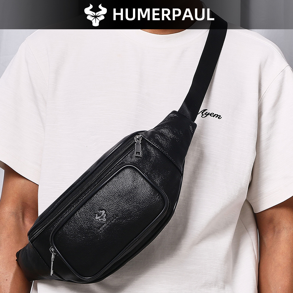 HUMERPAUL Men's Waist Fanny Pa - Leather Belt Braided review and price