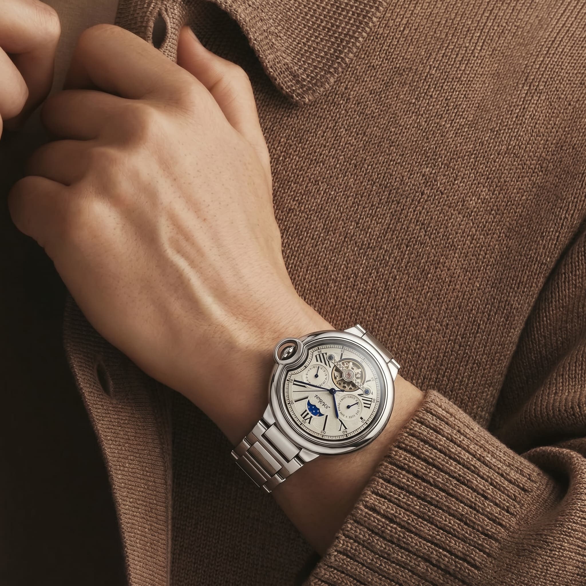 Mens Quartz Watch Stainless St - Fashion Mens Watches review and price