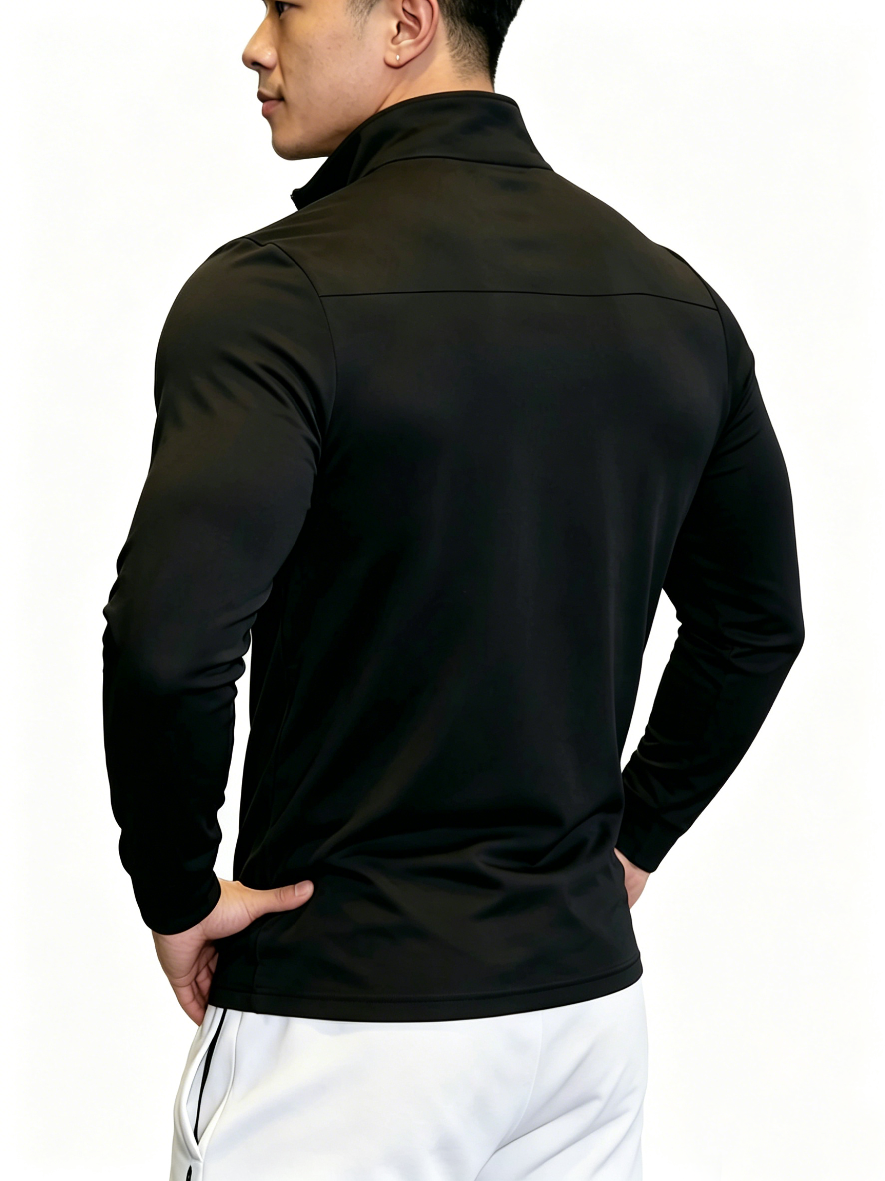 Men's Half-Zip Long Sleeve Spo - Men Fashion Upper review and price